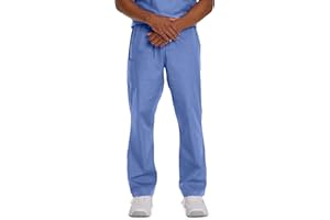 Landau Scrub Zone Unisex Relaxed Fit 2-Pocket Drawstring Cargo Scrub Pants 85221