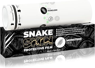 Monsters Ink Matte Second Skin Tattoo Cover 15cm x 5m Roll Aftercare Film