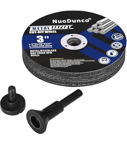 Snapklik.co : Kuenuilr 60pcs Rotary Tool Cut Off Wheels 1-1/4 - View #6