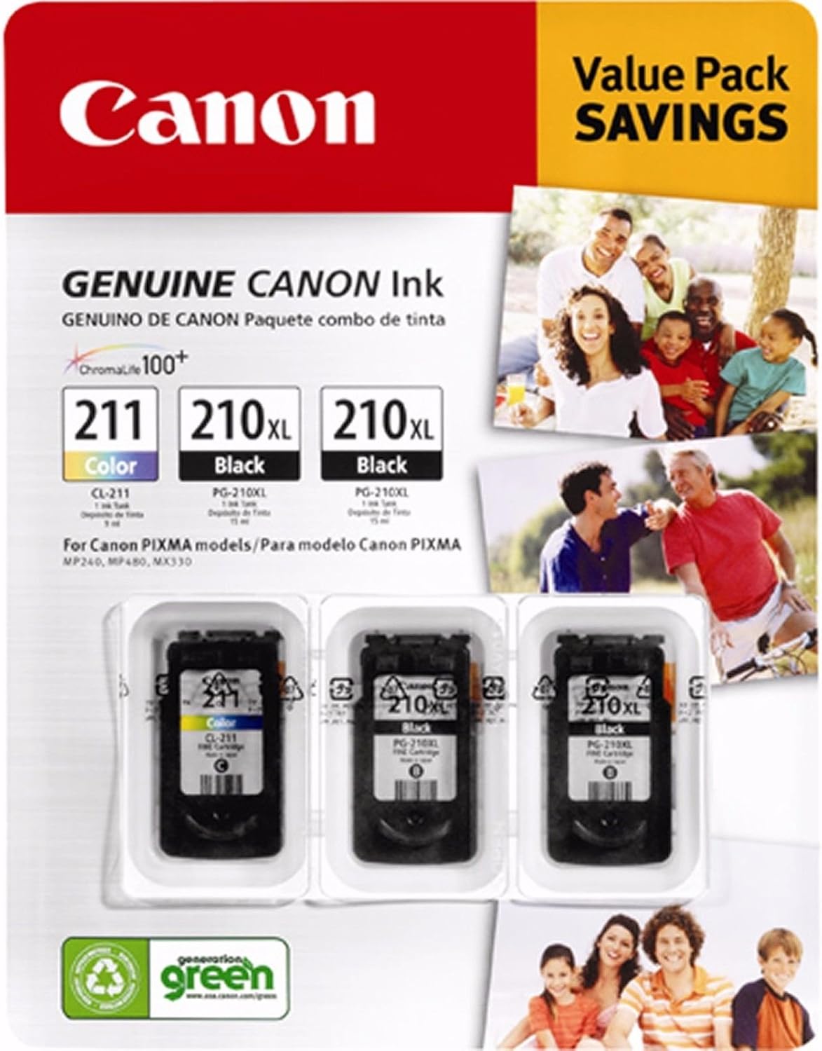 cheapest canon ink cartridges 210 211