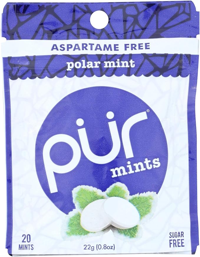 Pur Mint Mints Polar Mint Case of 12 22 Gram Health
