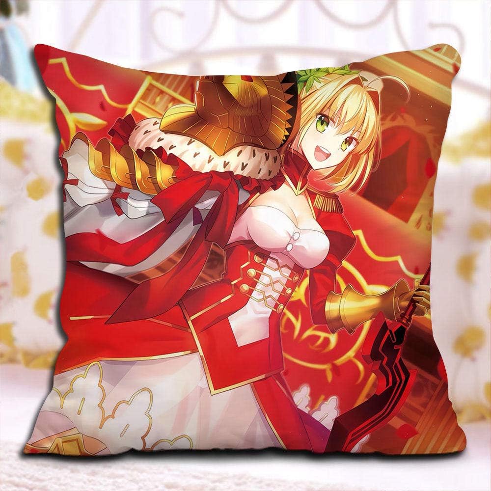 Anime Life in Another World from Scratch Almohada Lunch Break Fundas de