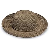 Wallaroo Hat Company – Women’s Catalina Sun Hat – Wide Brim Natural Fiber and Adjustable Sizing for Medium Crown Sizes
