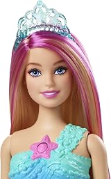 Barbie Mermaid Dreamtopia Twinkle Lights Doll Water-Activated Tail view 5