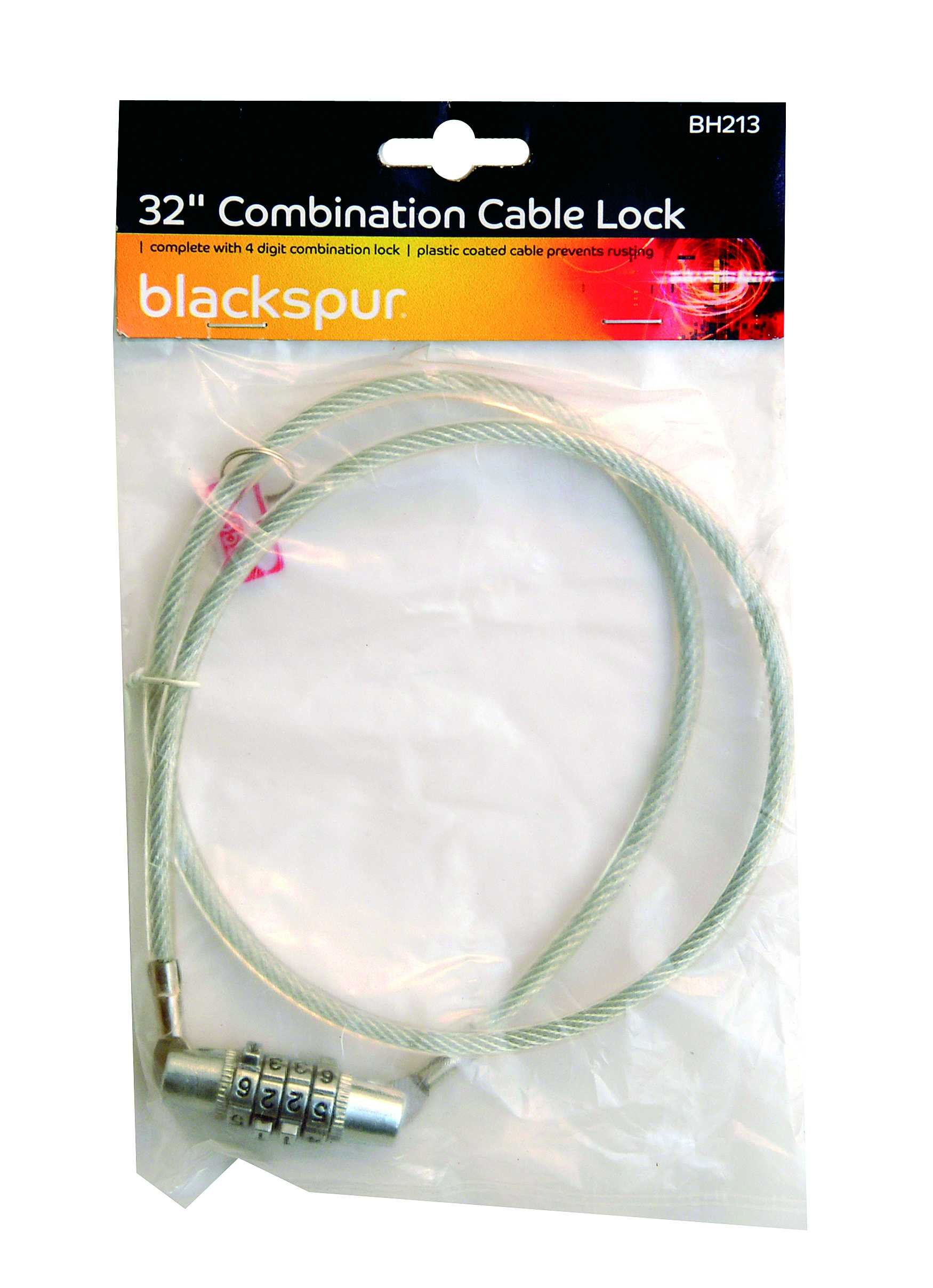 Blackspur BB-BH213 Combination Cable Lock