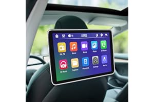 10.1-inch Car TV Headrest Monitor for Back Seat, IPS Touch Screen Video Player, Support Multiple Connection Methods