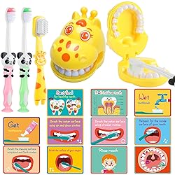 Skylety 2 Set Dentist Kit for Kids Dentist Play Set