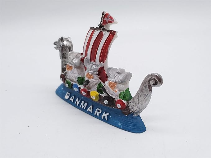 MUYU Magnet Imán para Nevera con diseño de Barco Pirata de Viking ...