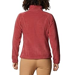 Columbia Women's Benton Springs Full Zip, Marsala