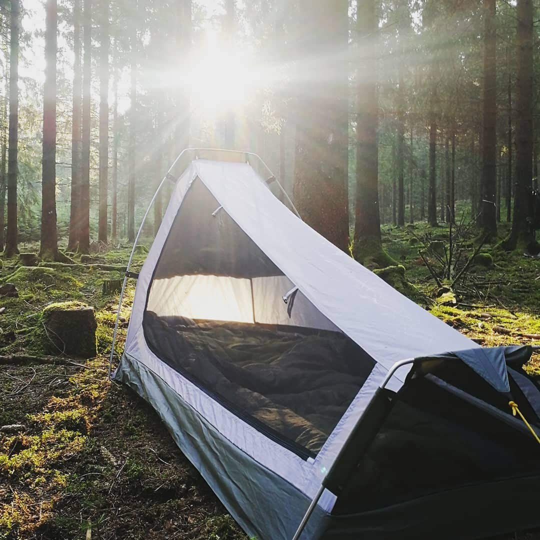GEERTOP Portable Lightweight 1 Person Tent Waterproof 34 Season Single Backpacking Bivy Tent