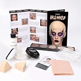 CAHOTO Halloween Bald Cap Face Body PaintSFX Makeup Set | Halloween Cosplay Kit with Complete Elastic Latex Bald Cap for Adults, Costume Party &amp;Stage Shows, Theater, Cosplay