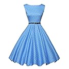 GRACE KARIN Sleeveless Retro Wiggle Dress Audrey Hepburn Style Size XL F-1