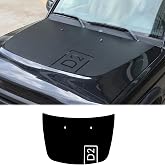 Car Hood Decoration Sticker Compatible with Land Rover Discovery 2 1998-2003,Front Hood Engine Panel Decal,PVC Bonnet Decal Exterior Accessories (B)