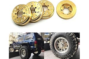 4Pcs Internal Wheel Weights 64g/Pcs for 1/10 RC Crawler 1.9" 2.2" Beadlock Wheel Rims Balance Weights