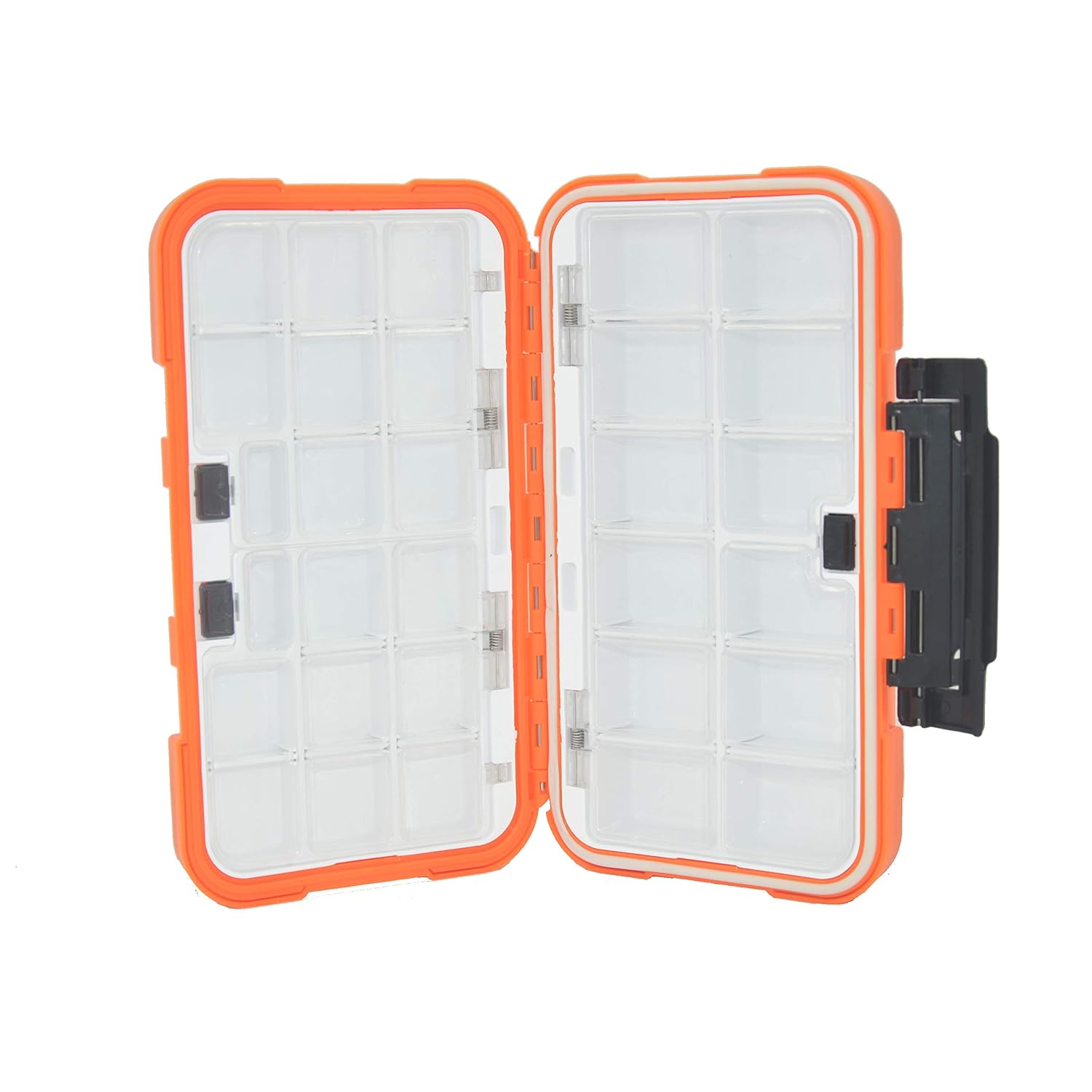 全品送料0円 タックルボックス ジュエリーや薬の保管に最適 フライフィッシング用 Outdoors オレンジ 30個の調節可能な取り外し可能な タックルボックスオーガナイザー Barrett S B07kldp76j 防水コンパートメント付き 小型タックルボックス ワンピなど最旬ア Www Aiq