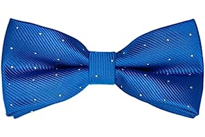 SYAYA Pretied Men Bow Tie, Glitter Dot Teen Boy or Women Business Formal Tuxedo Bowtie For Wedding Party or Holiday M-B-T5