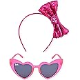 Barbie Girl's Cat Eye Sunglasses and Handled Hard Case Set