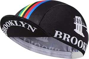 BikingBros Brooklyn Cycling Cap - Retro Cycling Hat-Under Helmet - Cycling Helmet Liner Breathable&Sweat Uptake
