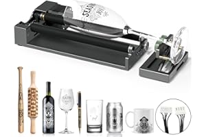 Woxcker ARot5 Rotary Roller, Y-axis Rotary Roller 360° Rotation Perfect for Engraving Cylindrical Objects, Cups, Bottles, Pens, Adjustable 6-100mm, Only Compatible with Woxcker Engraver (L8 L2 JL7)