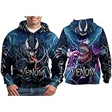 Niade Custom New Fans Venom Enigmatic Fullprint Sublimation Men Hoodie Size S - 3XL Type 3
