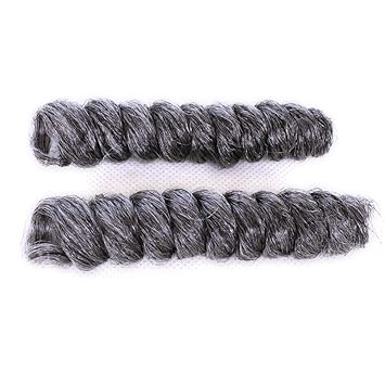 Amazon Com Furice Short Tapered Natural Hair Crochet Hair Look Afro Hairstyles Jumpy Spiral Crochet Braids Kanekalon Fiber 2 Packs 10inch Grey Beauty