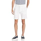 Cubavera Men's Linen-blend 9" Dress Short With Flat Front and Stretch Fabric