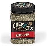 Chef J's BBQ Provisions Prime Rib Rub a Dub, Beef Rub, 7 oz
