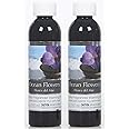 Hosley Ocean Flowers Fragrance Warming Oils, Set of 2, 5oz Each. Ideal Gift for Weddings, spa, Reiki, Meditation, Bathroom Settings.P1