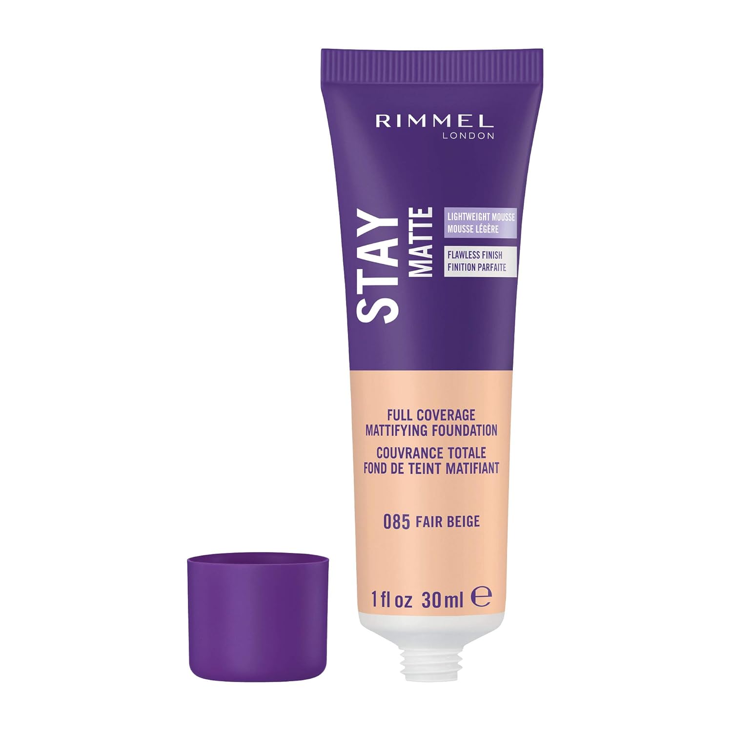 Rimmel Stay Matte Foundation, Fair Beige, 1 Fluid Ounce