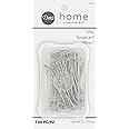 Dritz Home 2-Inch T-Pins, 100 Count, Nickel-Plated Steel