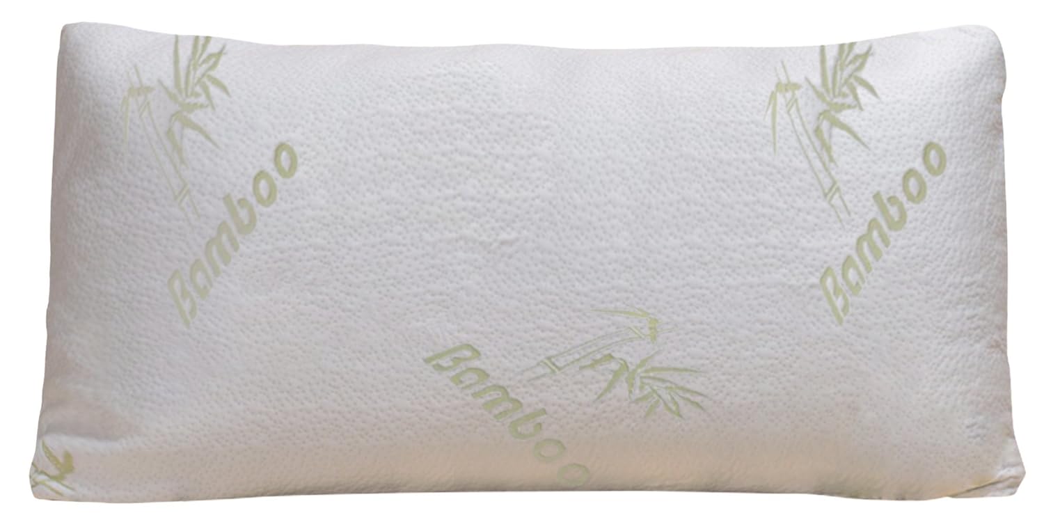 Bamboo Pillow Shredded Memory Foam Amazon Lightning Deal Evening