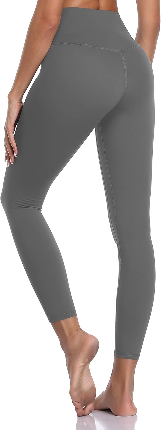 Colorfulkoala Women's Buttery Soft High Waisted Yoga Pants 7/8 Length Leggings: Clothing