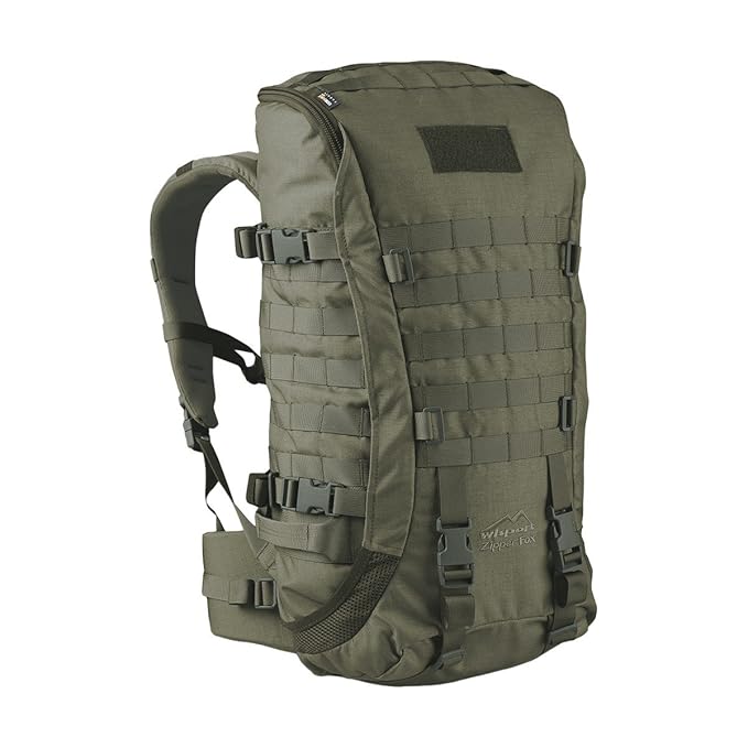 WiSPORT® ZIPPERFOX 40 Liter Rucksack Militär Cordura MOLLE
