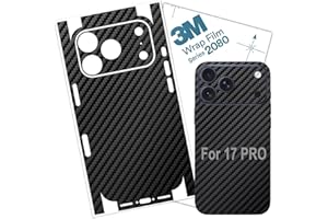 17 PRO Skin Wrap 3M Film Protective for Sides and Back (Carbon Fiber)