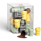 CHEERFUL GOAT Instant Cold Brew Coffee &ndash; Speciality Pocket Coffee 100% Arabica, Freeze Dried for Ultimate Freshness, No Sugar, No Additives, Low Acid, Healthy for Iced &amp; Hot, 15 Servings (MIX)