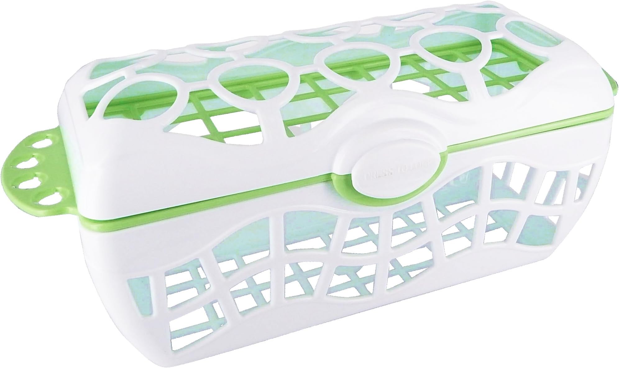 Dishwasher Basket, White/Green