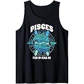 Pisces Zodiac Sign Pisces Astrology Pisces Horoscope Tank Top