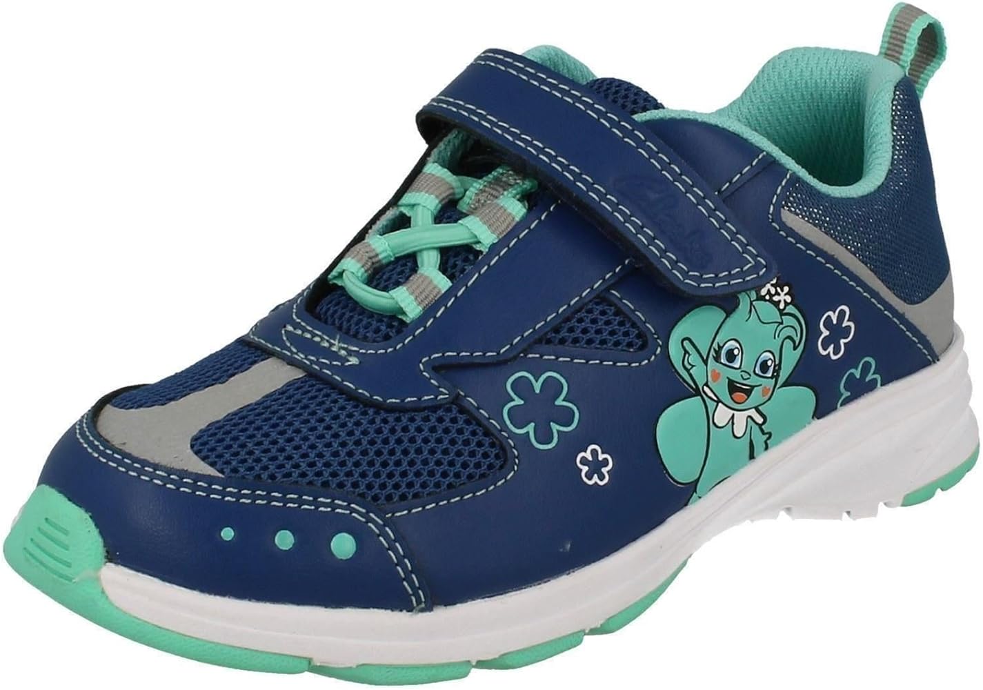 clarks girls trainers