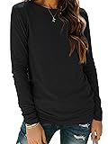 AUTOMET Womens Long Sleeve Fall Tops Cotton Dressy