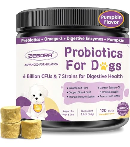 Amazon.com : ZEBORA Probiotics for Dogs, Gut & Digestive Health