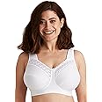 Miss Mary - Broderie Anglaise, Non Wired Bras for Women, Everyday Bras, Comfortable Cotton, Supportive with Full Coverage