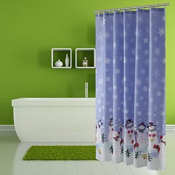 Tmjj Badezimmer Polyester Dicker Stoff Vorhang Fur Die Dusche 59