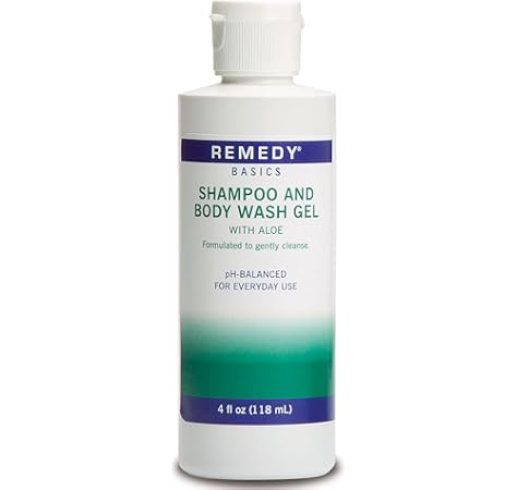 Amazon Com Medline Msc092sbw04h Remedy Basics Shampoo And Body Wash Gel 4oz Industrial Scientific