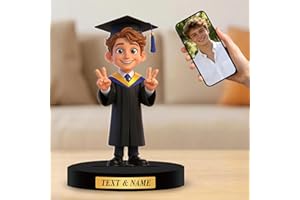 Custom Graduation Figures from Photo, Personalized Gifts Customizable Decorations, 2D Acrylic Figurine, Posable Figure, Photo