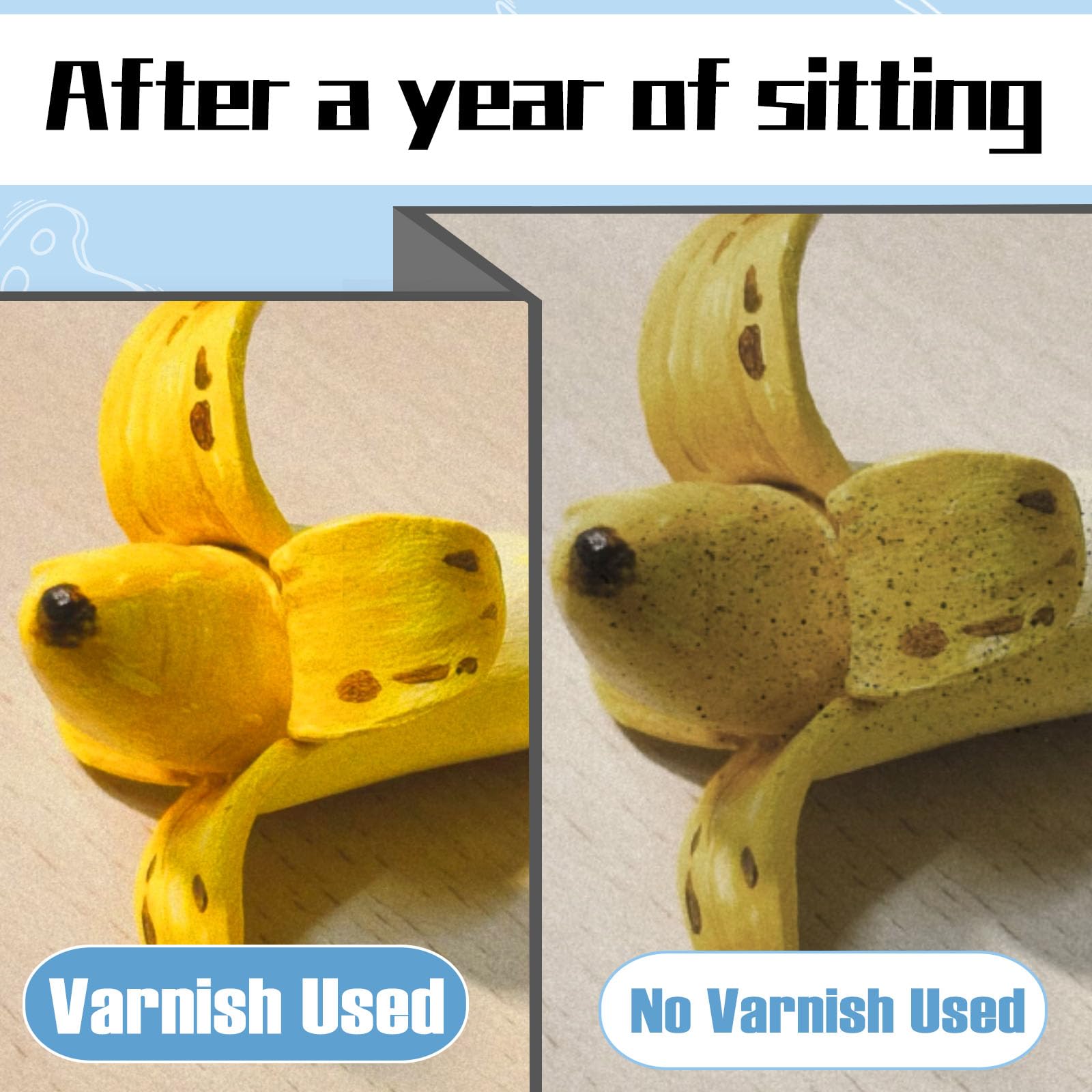 100ml Air Dry Clay Glaze, Air Dry Clay Varnish Can Not Only Used to Prevent Clay Cracking, Scratches, and Wear, Polymer Clay Glaze Can Also Having a Matte Glaze Effect (Matte)