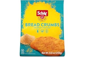 SCHÄR Schar - Bread Crumbs - Certified Gluten Free - No GMO's, Wheat, Lactose or Perservatives - (8.8 oz) 6 Pack