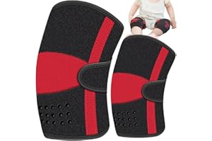 ISANPAN SANPAN Unisex Baby Crawling Knee Pads, Adjustable, 2 Pairs, for Infant and Toddlers
