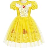 Benylion Princess Dress for Girls Halloween Cosplay Outfits Princess Costume Birthday Gift Fancy Party Dress