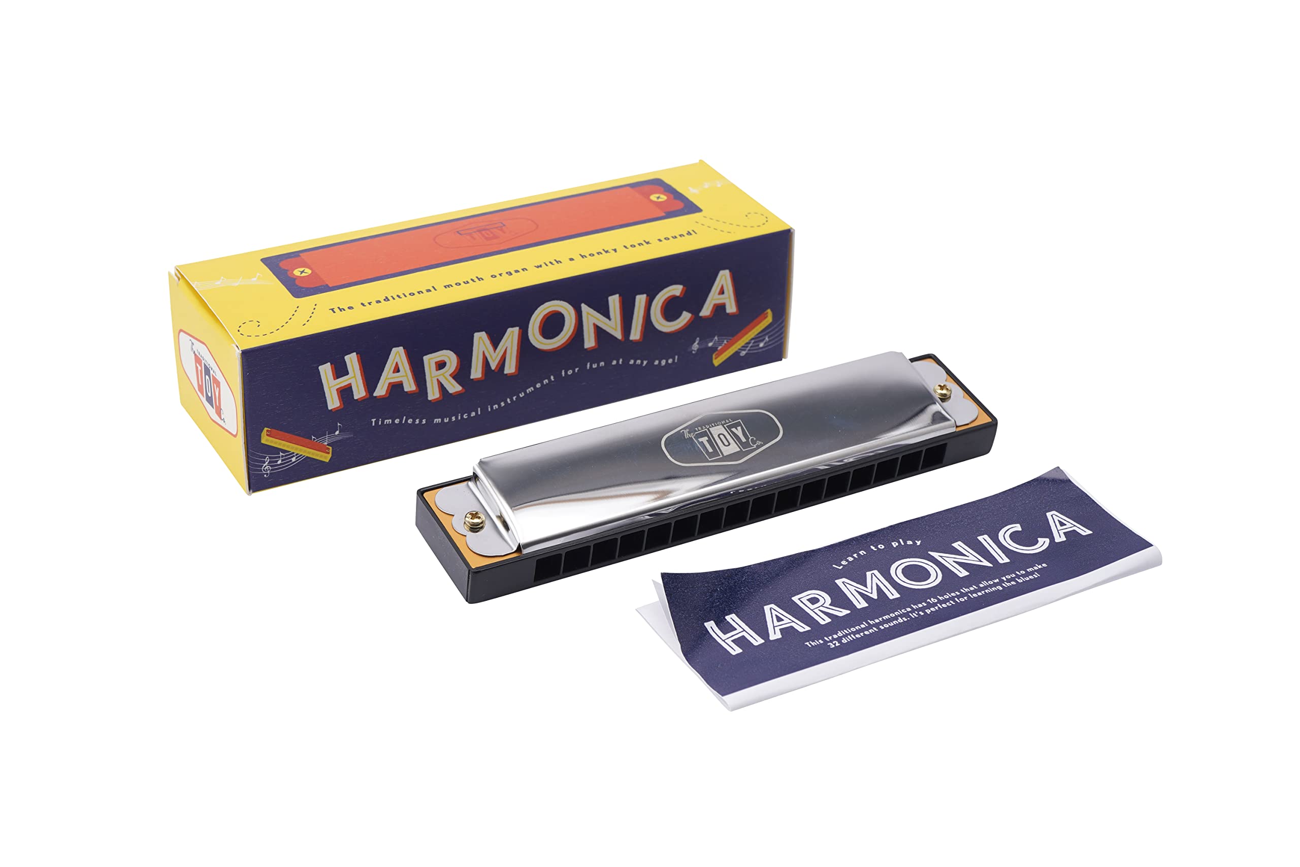 CGB Giftware | Harmonica | Musical Instrument | Classic Toy | Gift Box | Traditional Toy Co. Range | GB06210