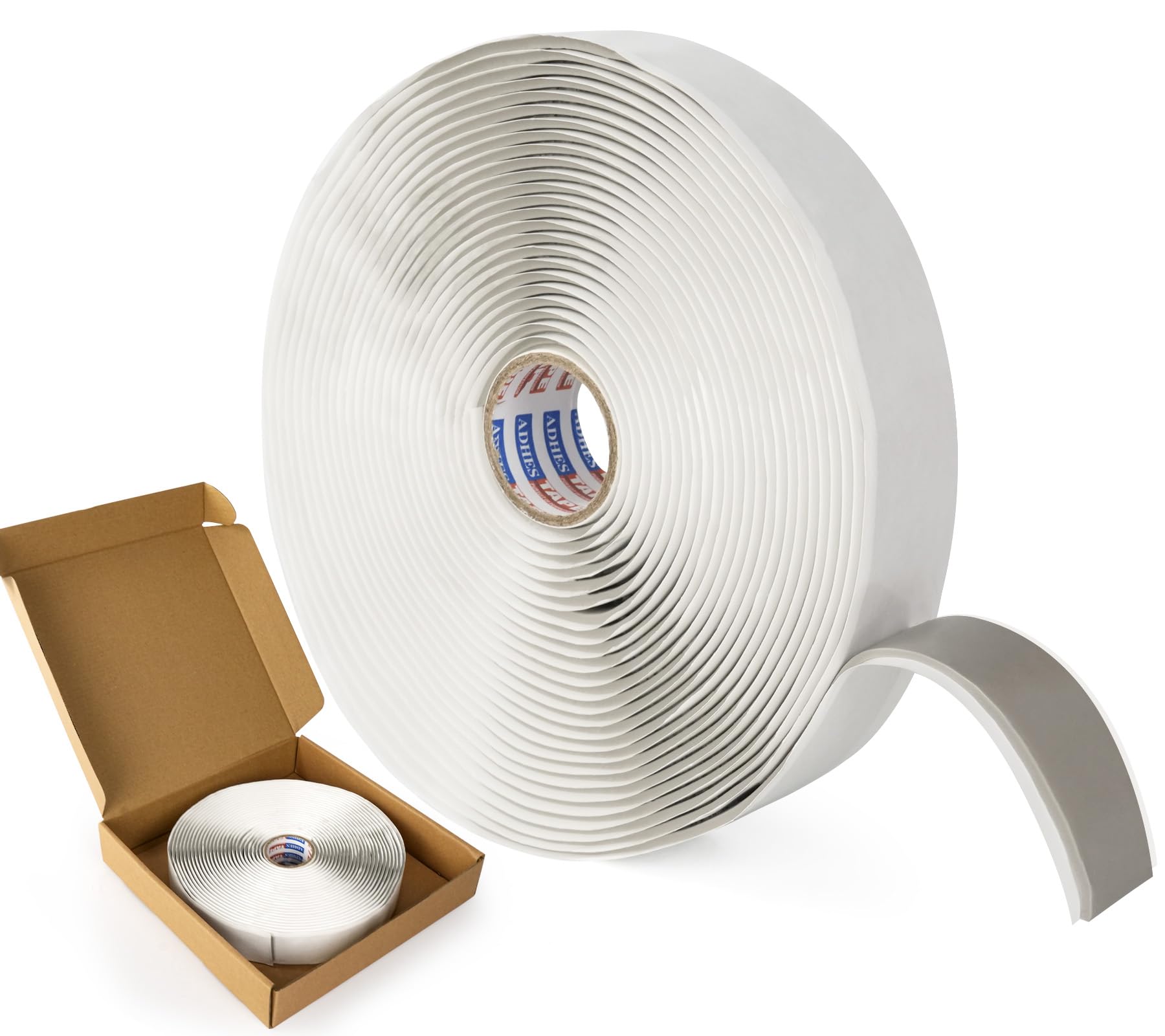 ADHES Butyl sealant Tape 25mm x 9m x 3mm, 1 Rolls Gray Butyl Rubber Sealant Tape for RVs, Vehicles, Marine and Home Repair – Ideal for Headlights, Windows, Doors, and Windshields